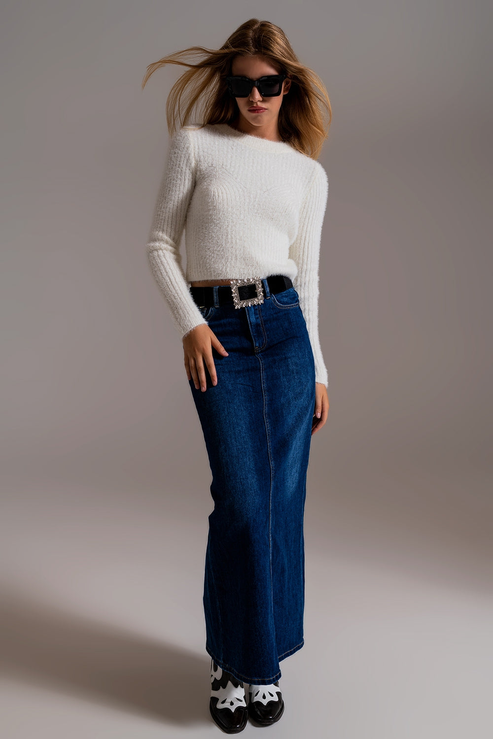 Full Length Stretch Denim 90&