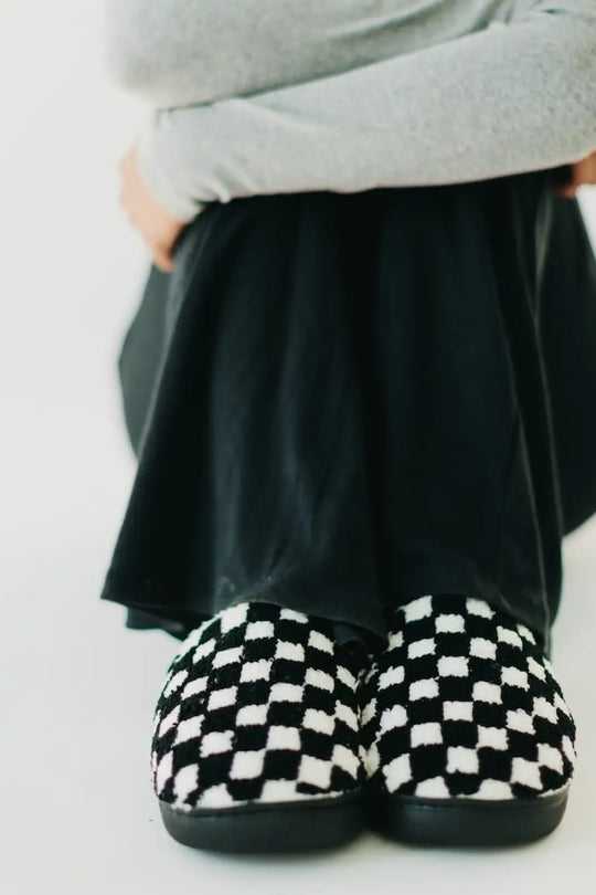 CURE x Beyond Type 1 Checkered Slippers - Slippers