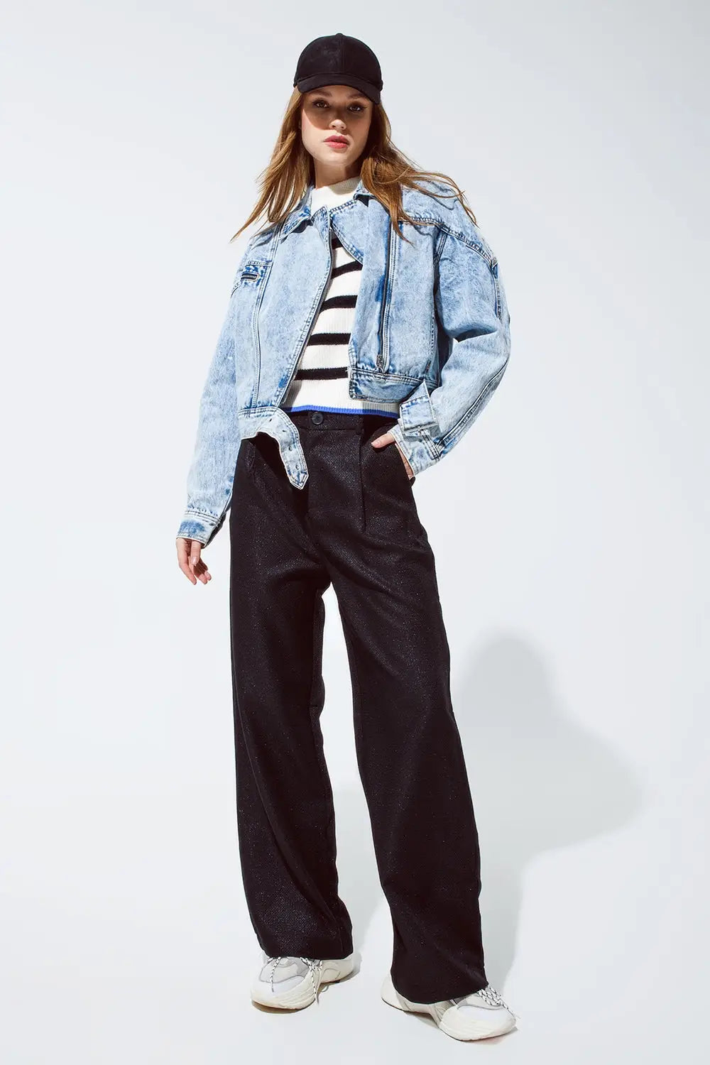 Oversized pantalon in black - Pants