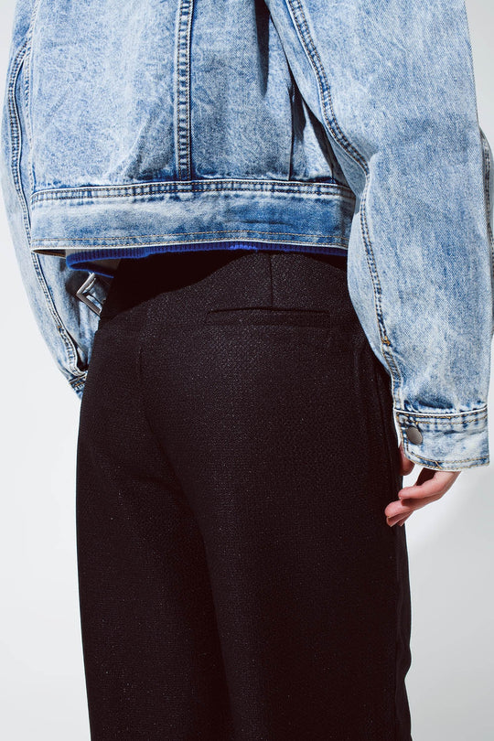 Oversized pantalon in black
