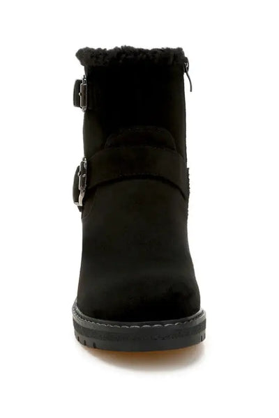 Dakota Faux Fur Harness Boots *Also in Black - Shoes