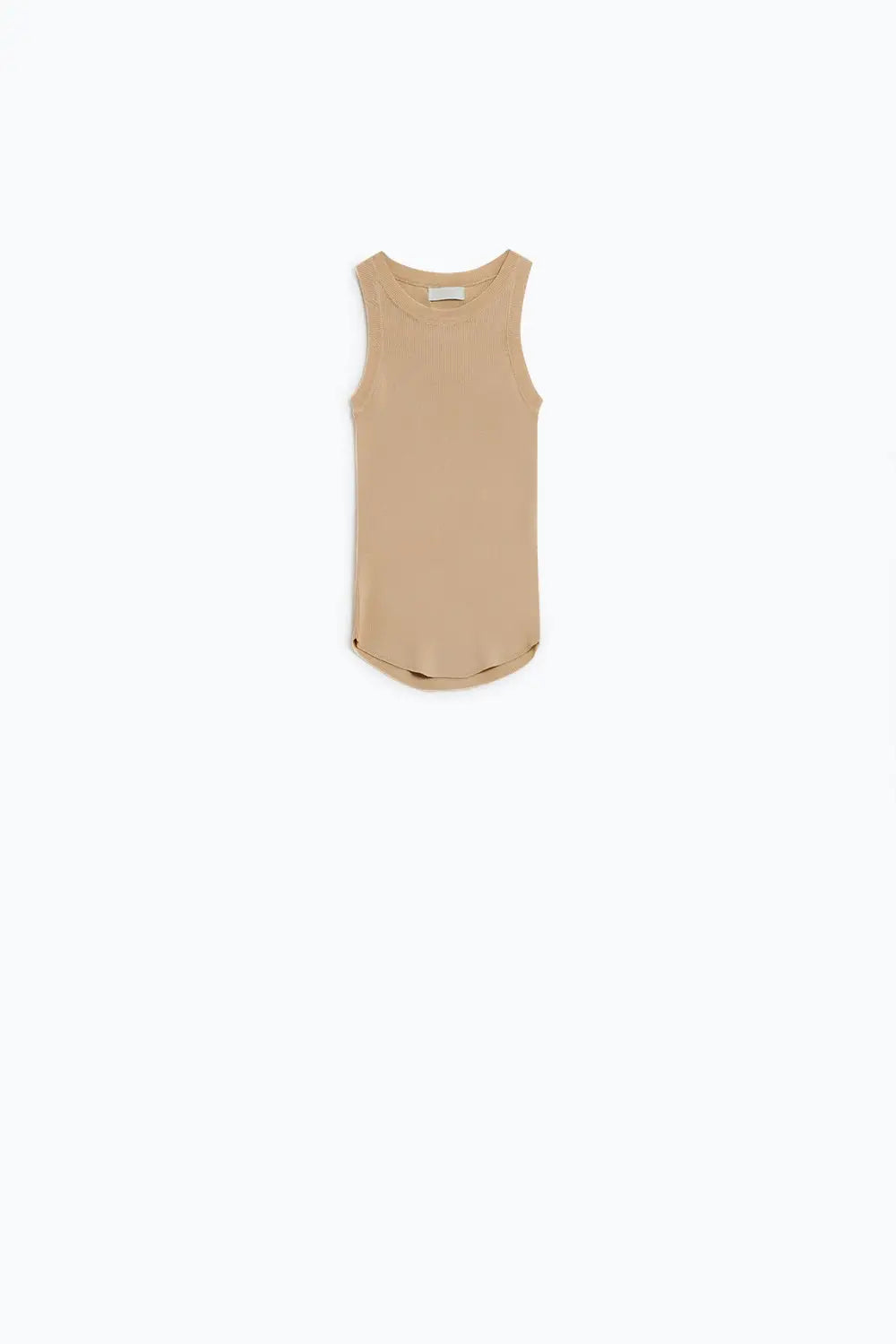 Knitted sleeveless Top in Beige - Tops Sweaters