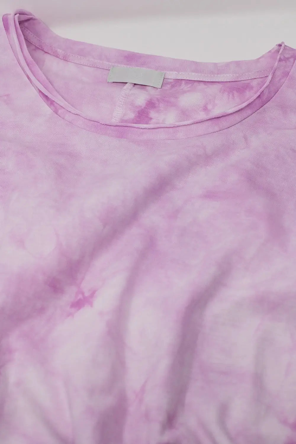 Pink Tie Dye Midi Shirt Dress - Dresses