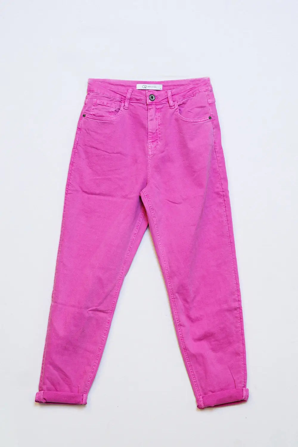 Ankle skinny Basic Jeans in pink - Colored Jeans