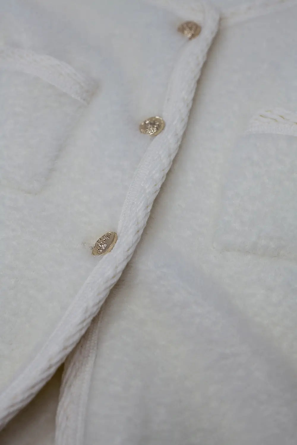 Extra soft fluffy high-quality cardigan in cream - CREAM / ONE - Jackets Cardigans