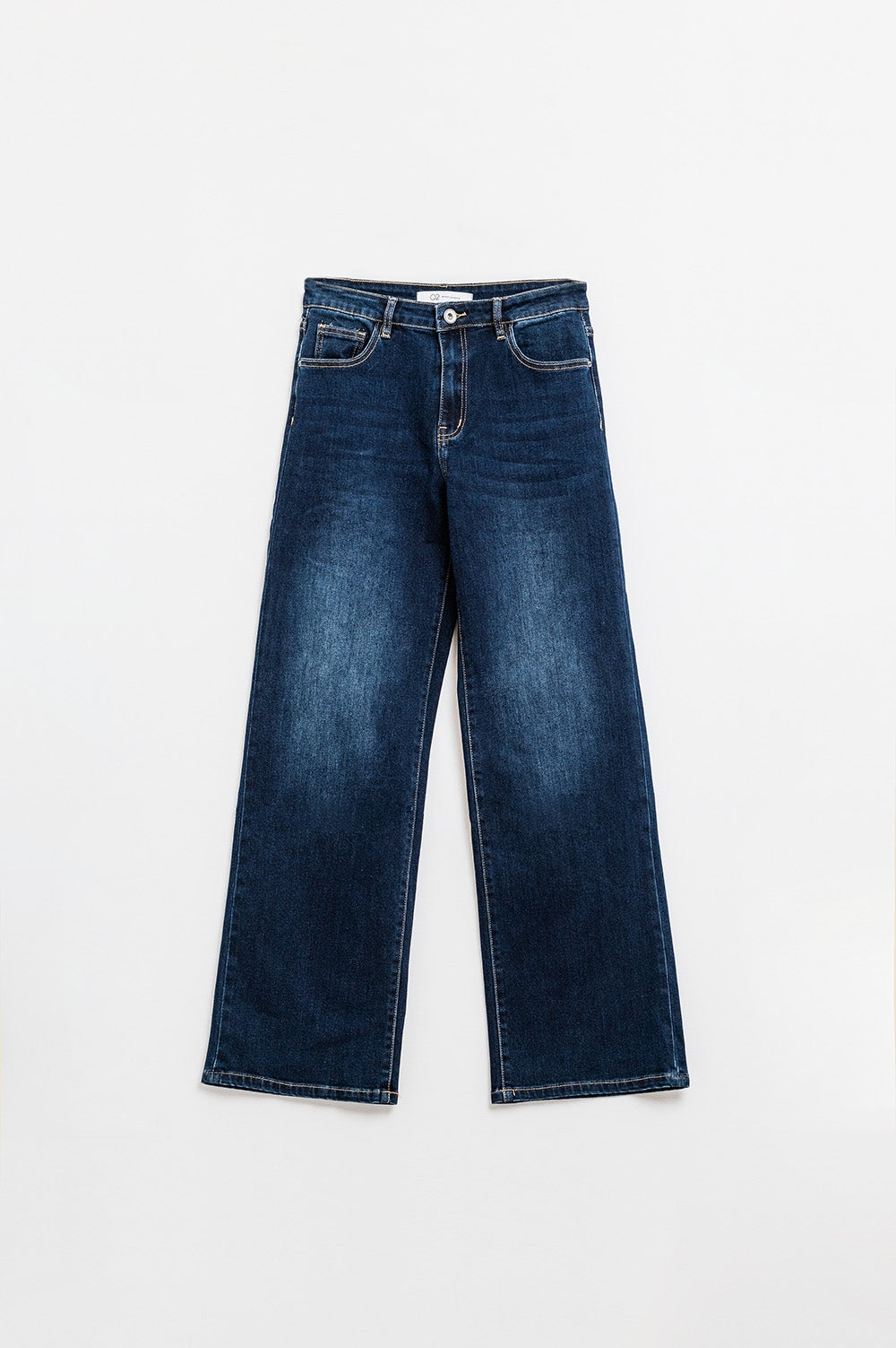 Dark wash wide leg 90&