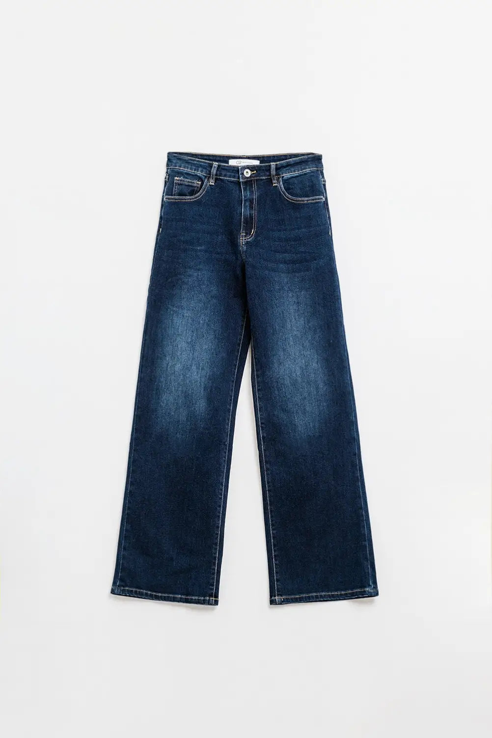 Dark wash wide leg 90’s Jeans