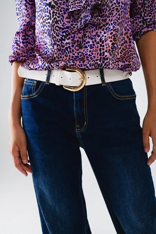 Dark wash wide leg 90’s Jeans