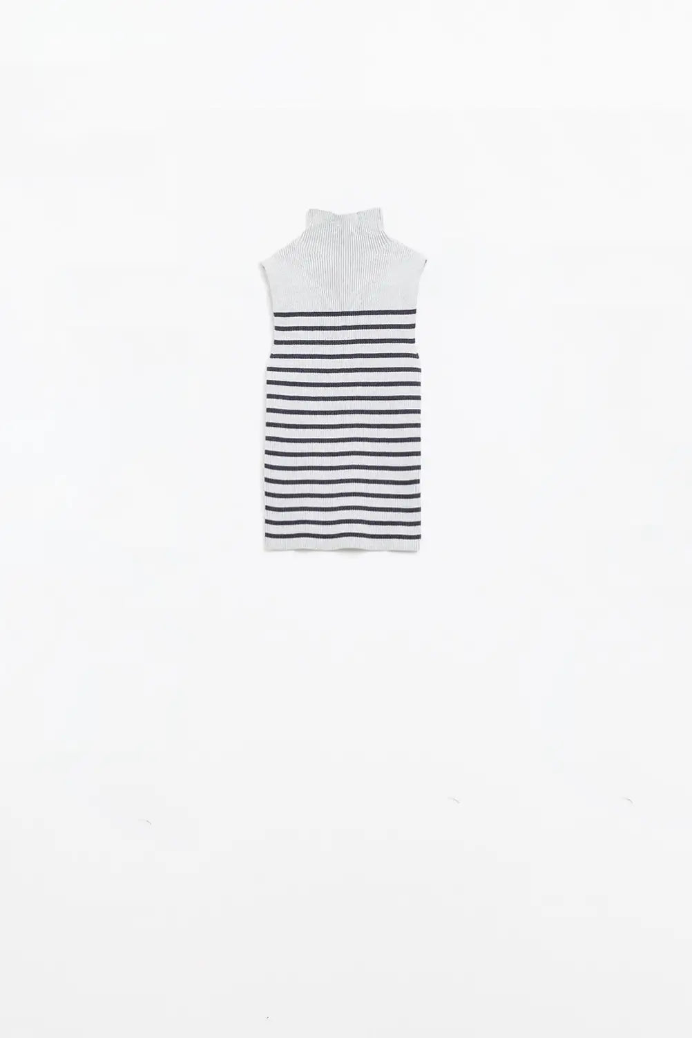 Striped Turtle sweater In light grey - Sweaters