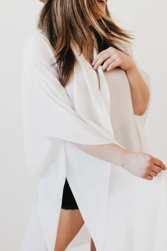 Trip To Ibiza Kimono - Kimono