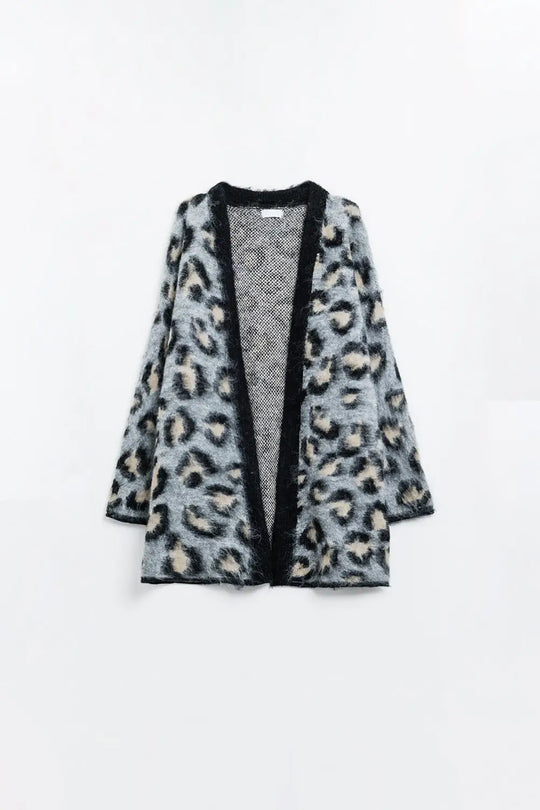 CARDIGAN - GRAY / ONE - Jackets