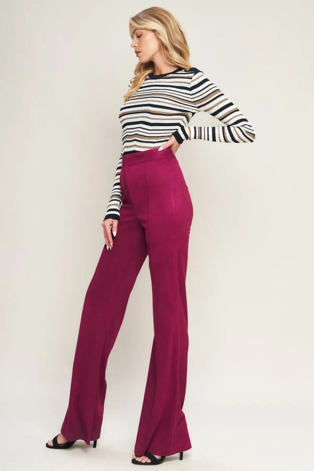 BREEZY BEAUTY SUEDE PANTS - PANTS