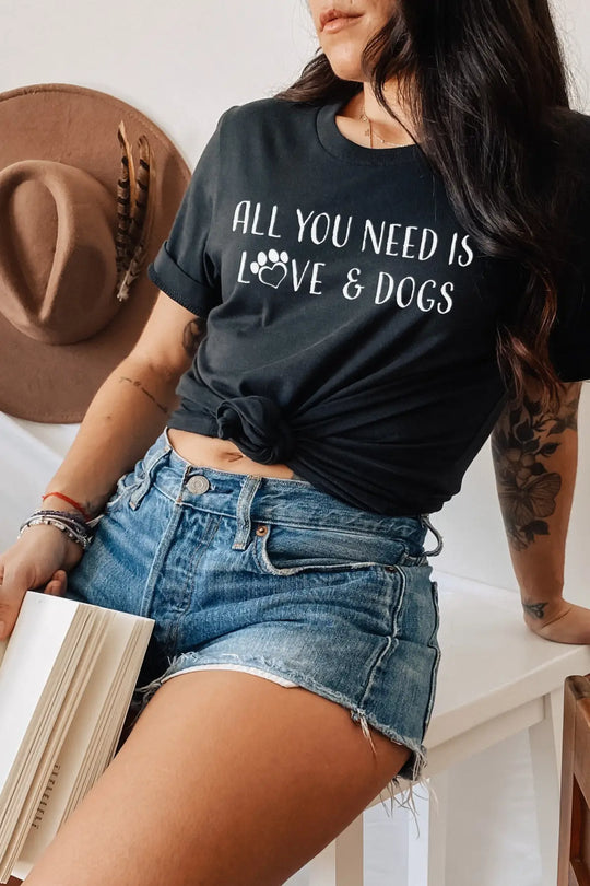 All You Need Is Love & Dogs - Tops