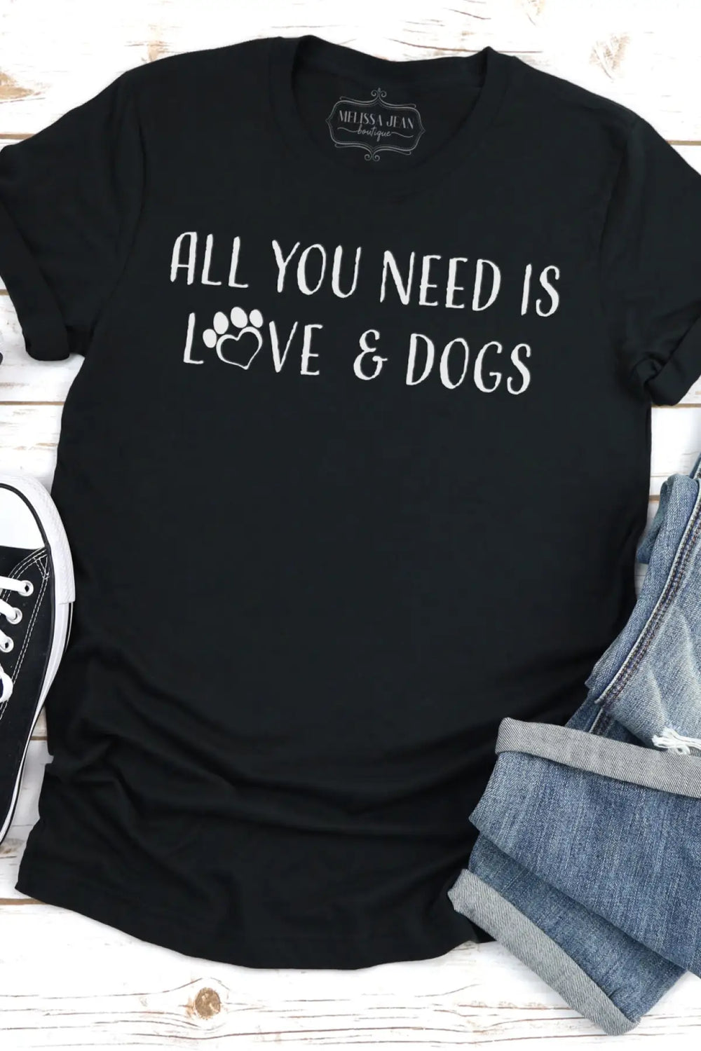 All You Need Is Love & Dogs - Tops