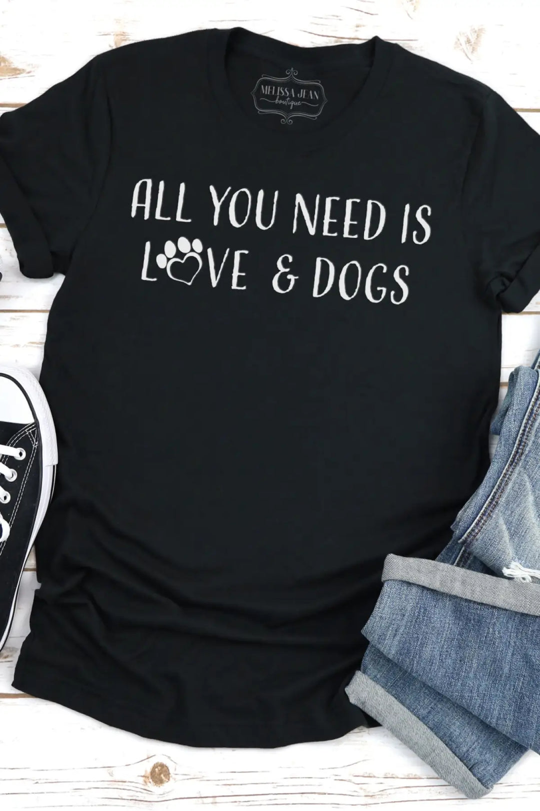 All You Need Is Love & Dogs - Tops