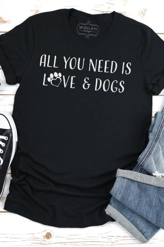 All You Need Is Love & Dogs - Tops