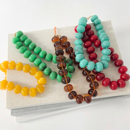 Bella Beaded Necklace - WATERPROOF