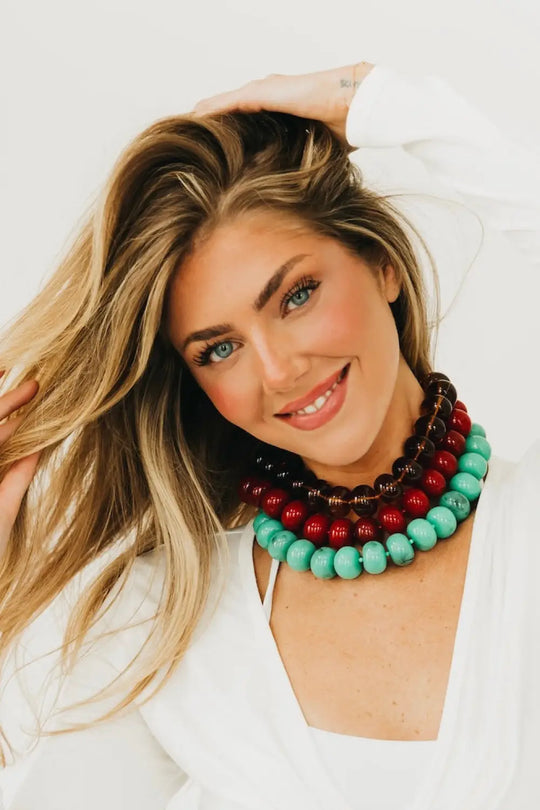 Bella Beaded Necklace - WATERPROOF - Necklace