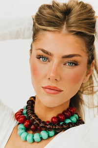 Bella Beaded Necklace - WATERPROOF