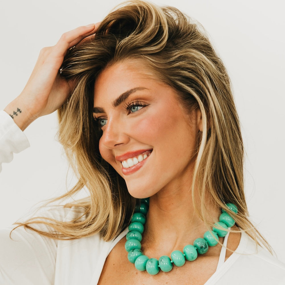 Bella Beaded Necklace - WATERPROOF