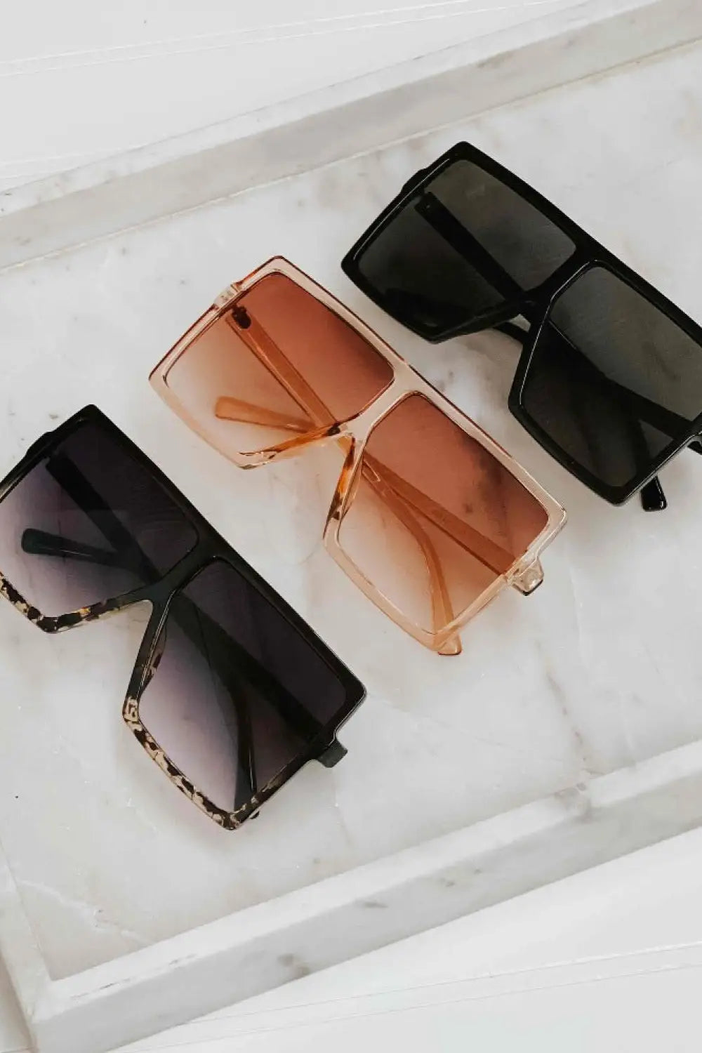 Beverly Oversized Sunglasses - Tortoise Ombre - Sunglasses