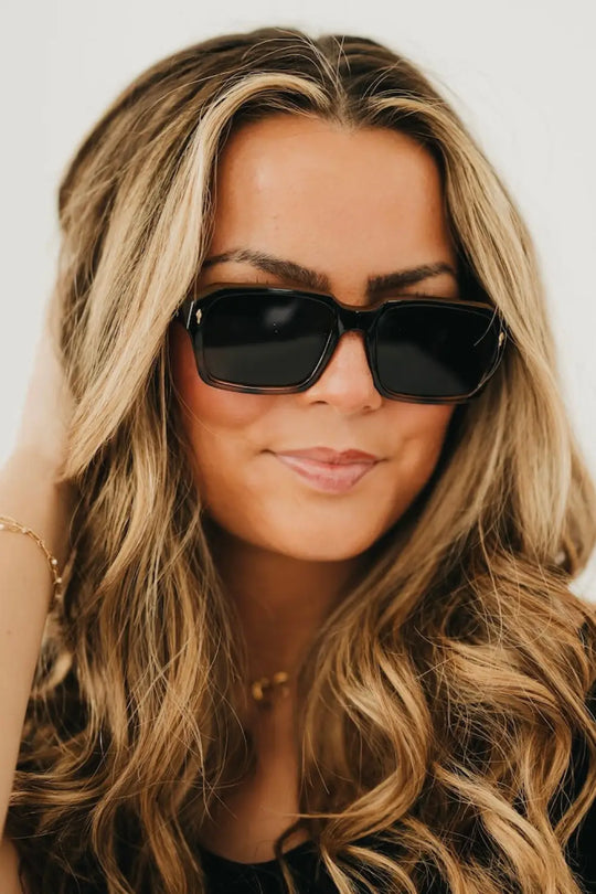 Blake Square Sunglasses - Tortoise/Black - Sunglasses