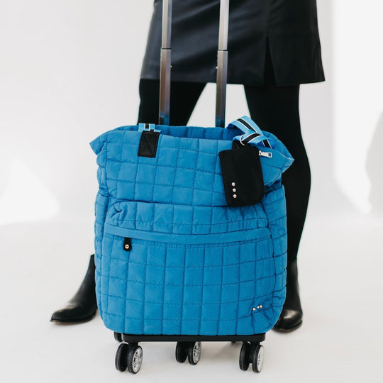 Tenley Quilted Tote Roller Bag - MELISSA JEAN