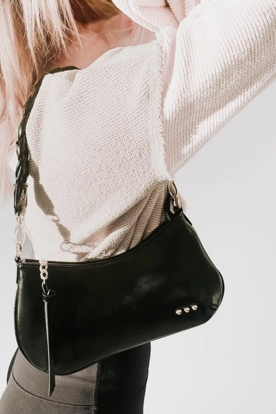 Brynlee Braided Vegan Leather Crossbody &amp; Shoulder Bag - Handbags
