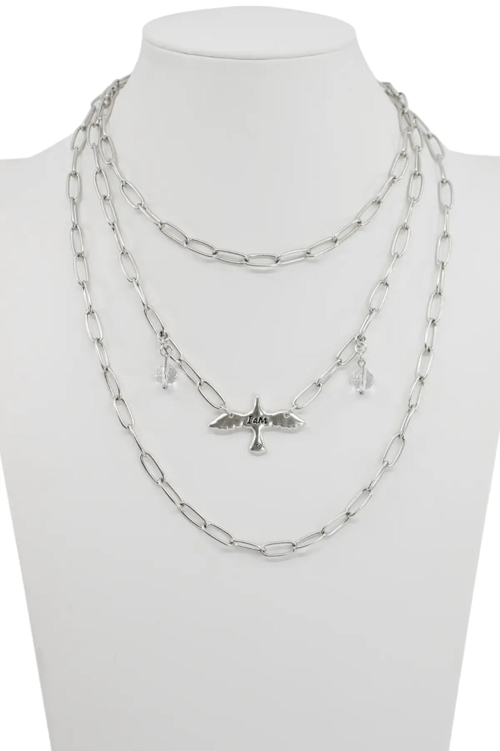 I Am Bird Long Chain Necklace - Long chain