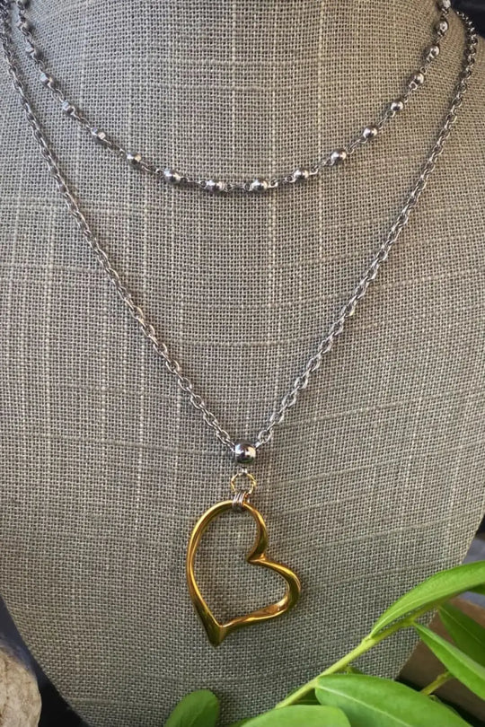 WHIMSICAL HEART NECKLACE