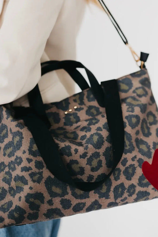 Chelsie Canvas Printed Tote