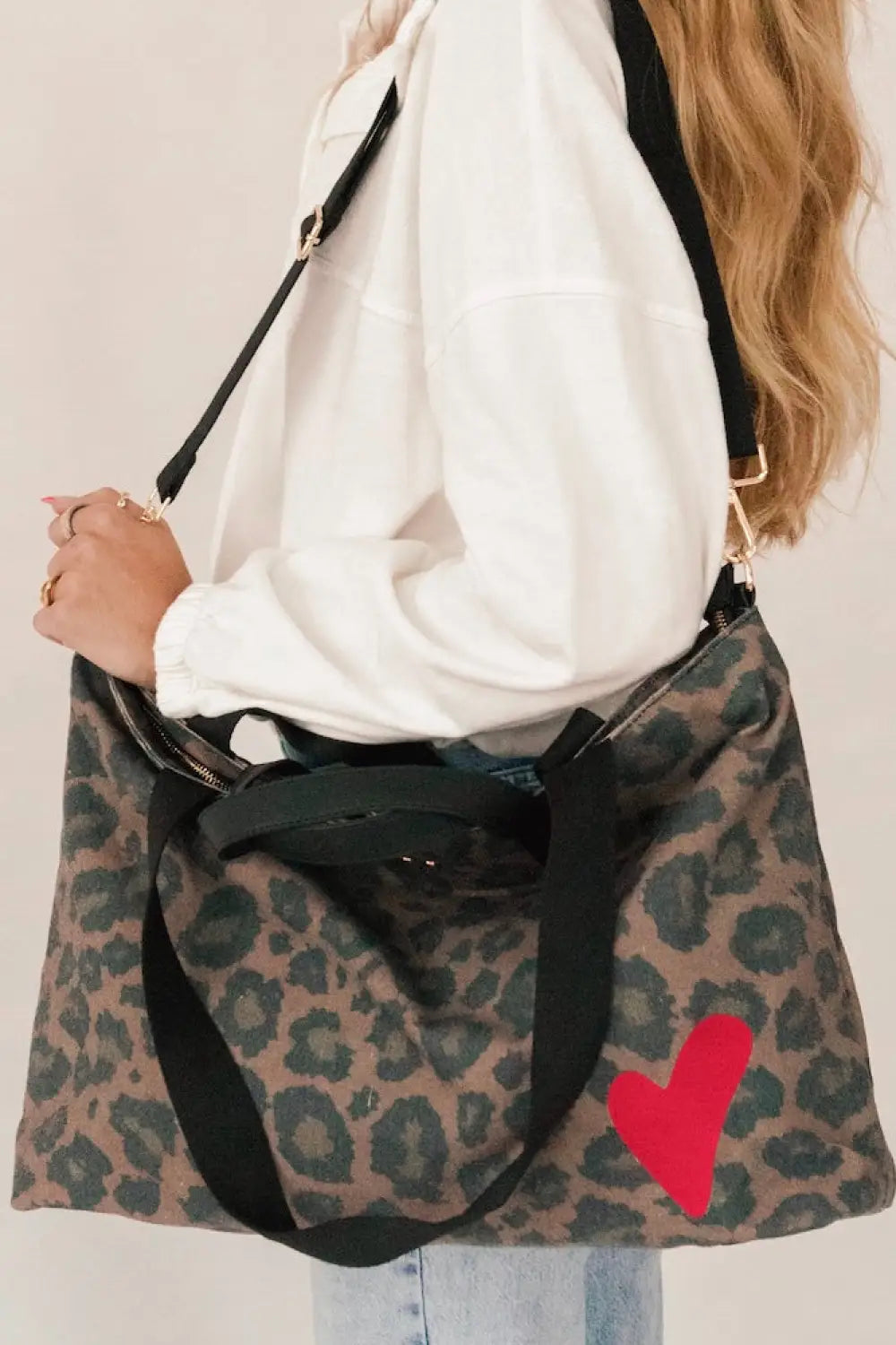 Chelsie Canvas Printed Tote - Tote Bag