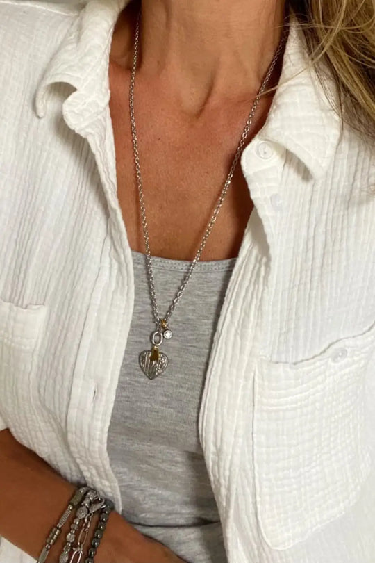 SPIRITED HEART NECKLACE