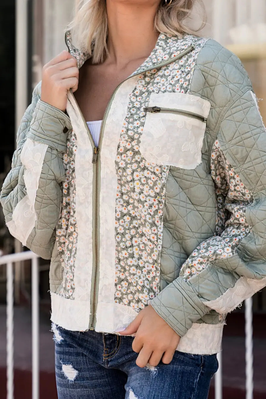 Patch Me Pretty Bomber Jacket - Tops
