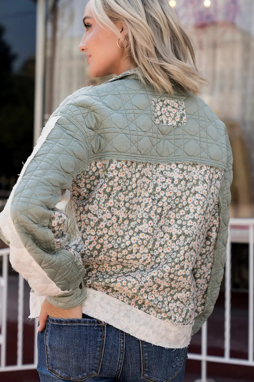 Patch Me Pretty Bomber Jacket - Tops
