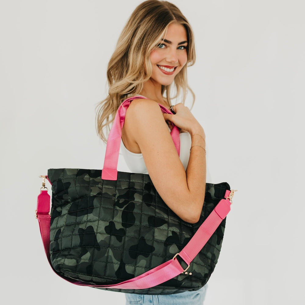 Day Dreamer Quilted Tote Bag - MELISSA JEAN