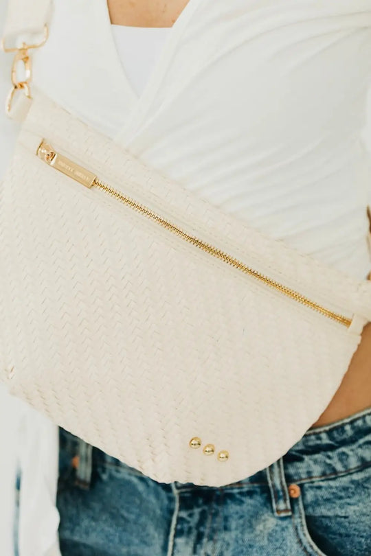 Diagonal Woven Westlyn Bum Bag - Bum Bag