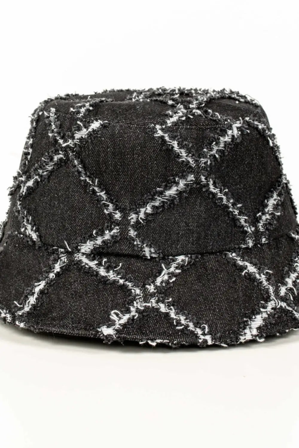 Diamond Print Bucket Hat - Bucket Hat