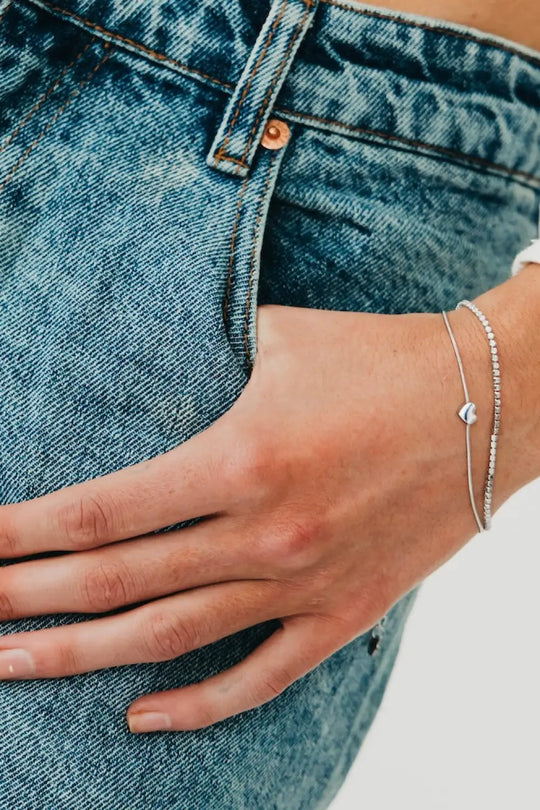 Double Love Tennis Bracelet - WATERPROOF - Bracelet