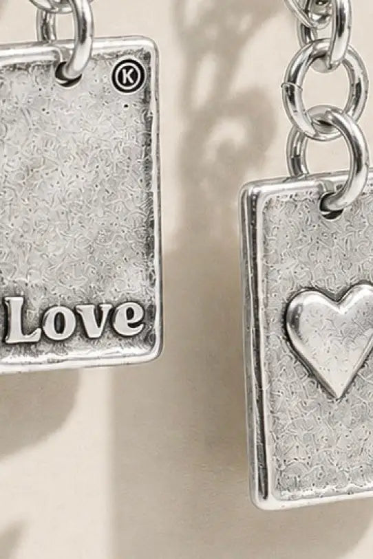 Love Heart Original Lite Necklace - Silver - original lite