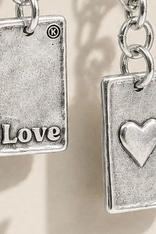 Love Heart Original Lite Necklace - Silver - original lite