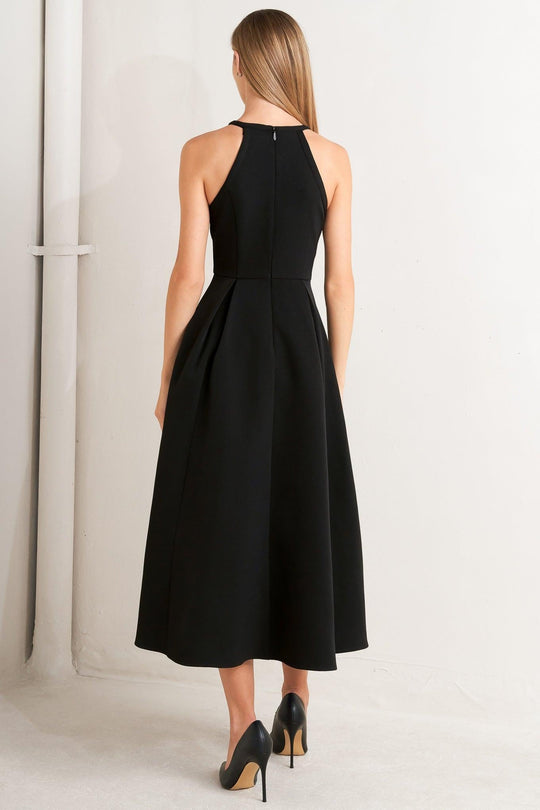 GALAXY CHARM WOVEN MIDI DRESS - MELISSA JEAN