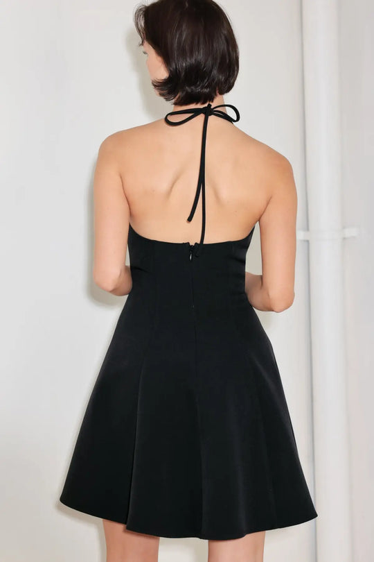 RODEO ROMANCE WOVEN MINI DRESS - DRESSES