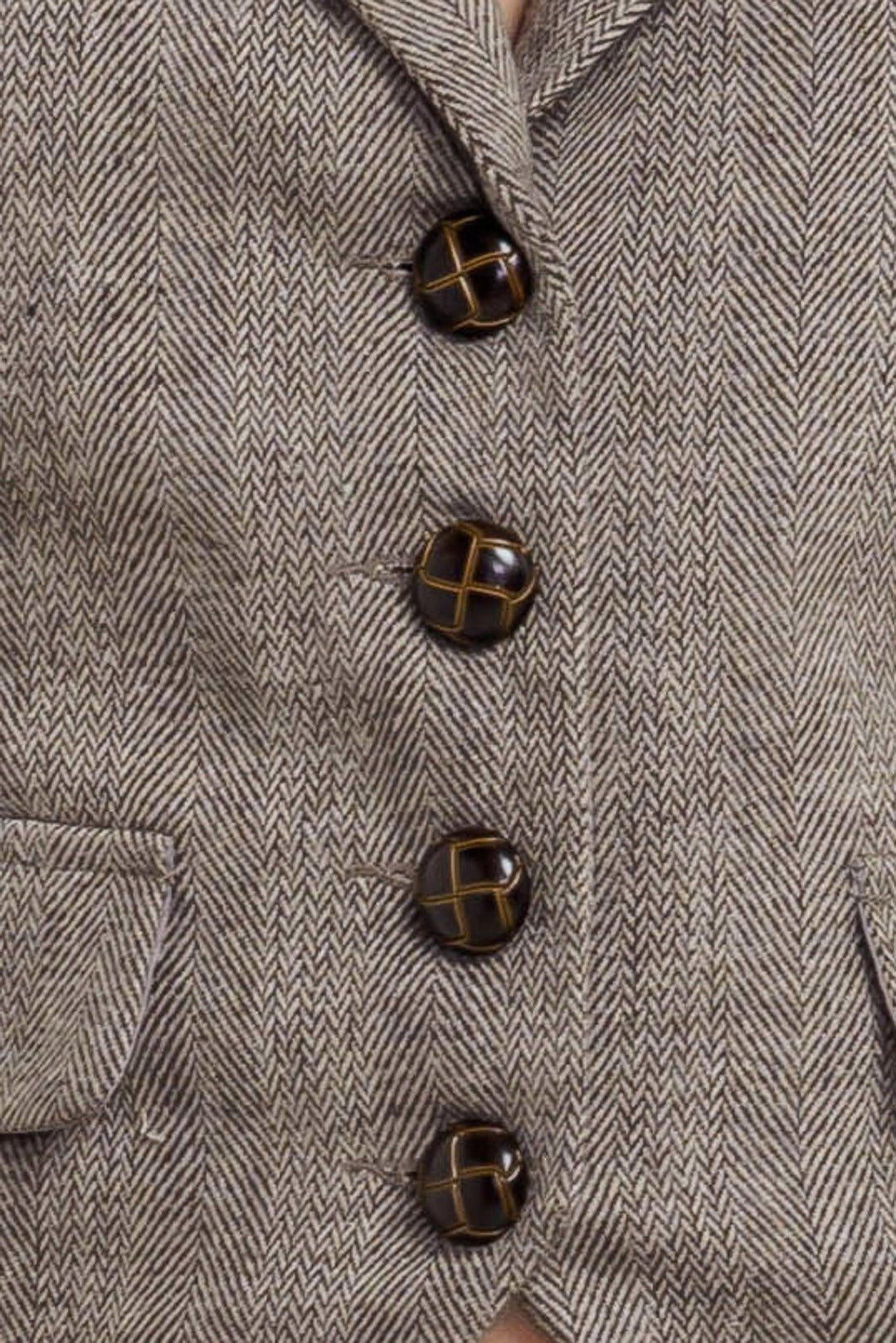 TAILORED COOL WOVEN VEST - MELISSA JEAN