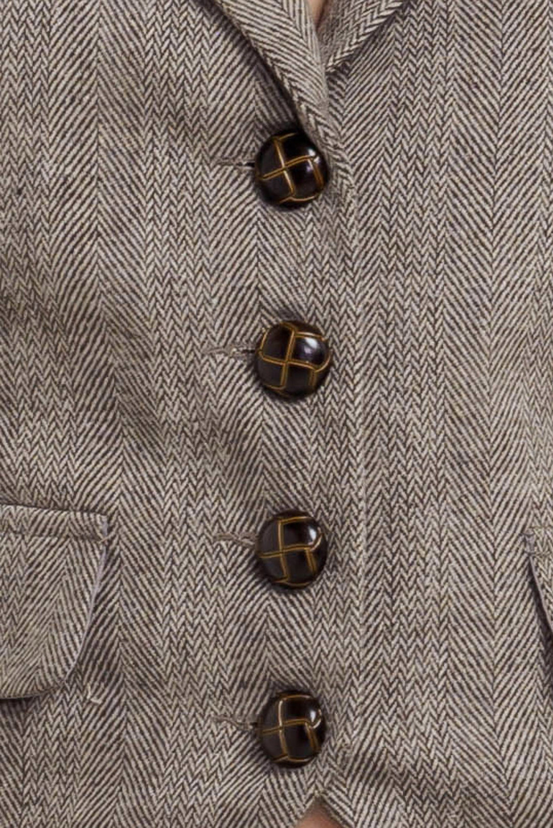 TAILORED COOL WOVEN VEST - MELISSA JEAN