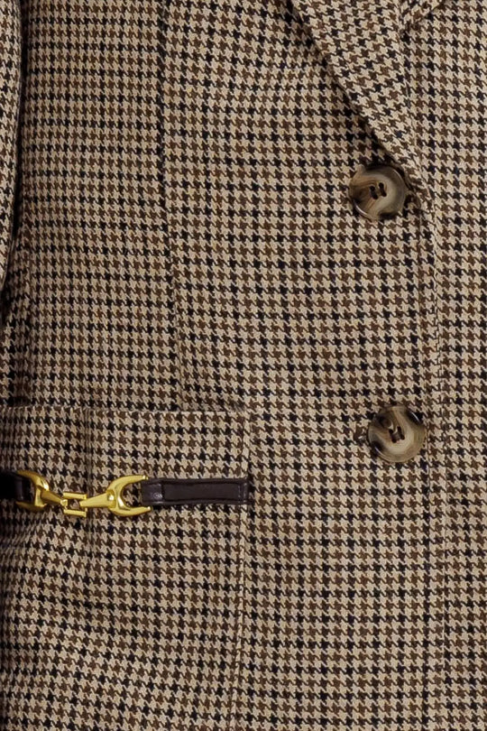 PREPPY EDGE WOVEN JACKET - TOPS
