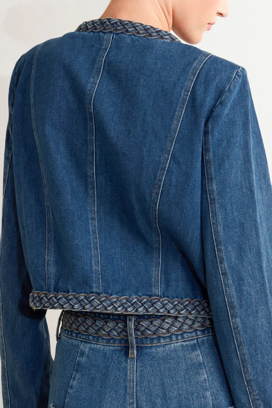 HERITAGE TWIST DENIM JACKET - JACKETS