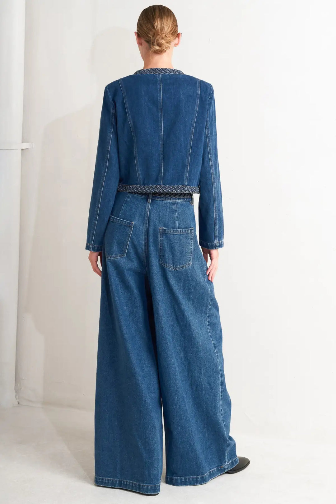 HERITAGE TWIST DENIM JACKET - JACKETS