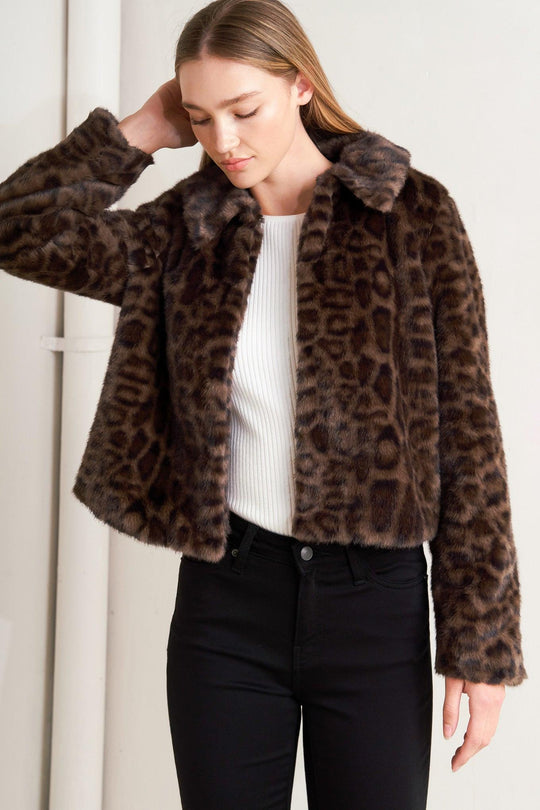 WILD FAME FAUX LEATHER JACKET - MELISSA JEAN