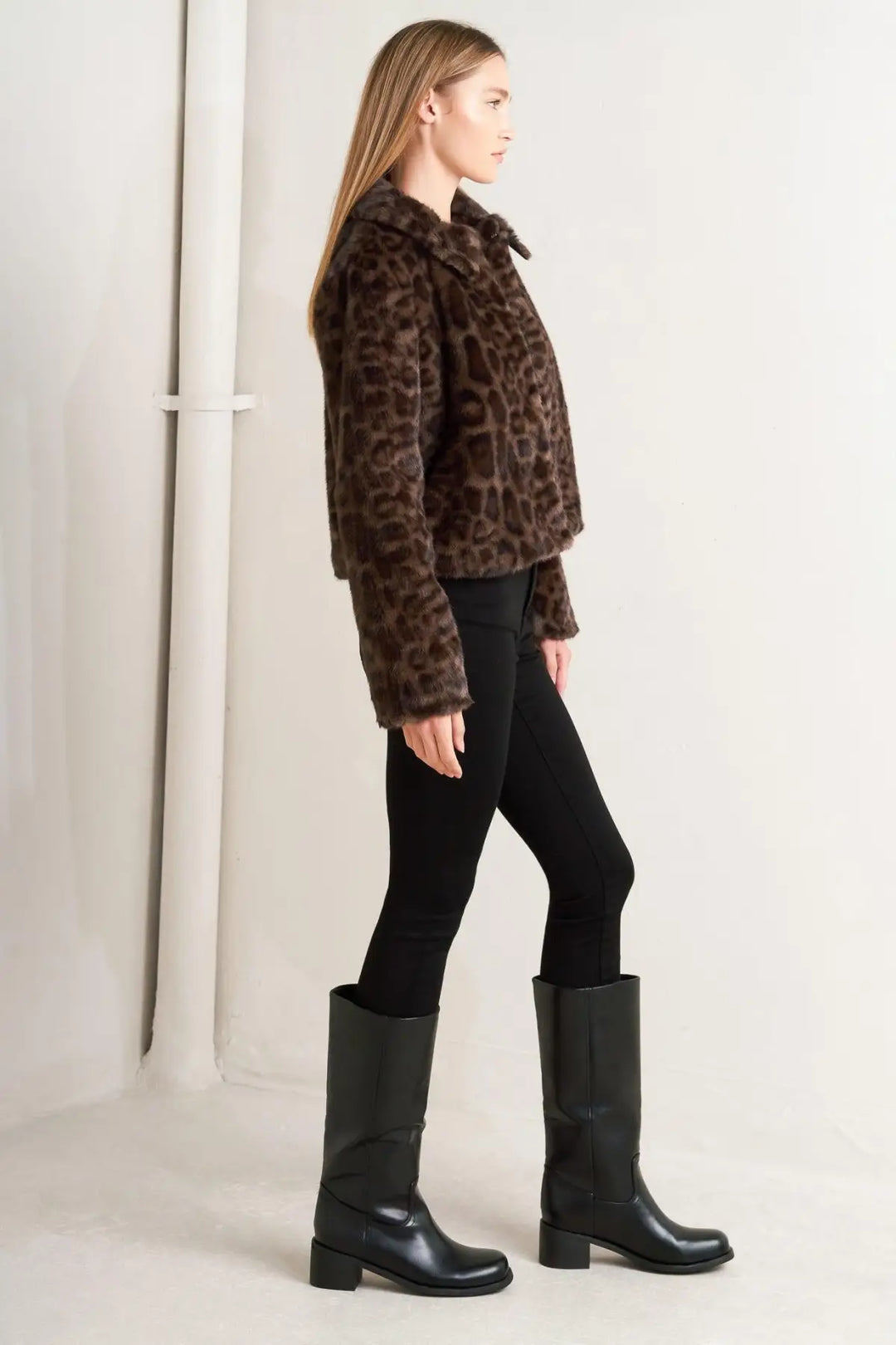 WILD FAME FAUX LEATHER JACKET - MELISSA JEAN